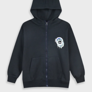 Casaco Preto Capuz Energiers