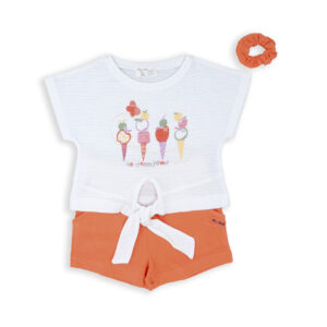 Conjunto menina "gelados" 3 Pçs Babybol