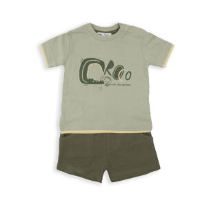 Conjunto menino "Croco" 2 Pçs Babybol