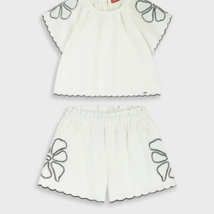 Conjunto menina "Off-White" 2Pçs Energiers