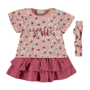 Conjunto saia "Smile" 3 Pçs Babybol