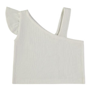 Top branco cropped Babybol