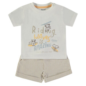 Conjunto menino "Riding Waves" 2Pçs Babybol
