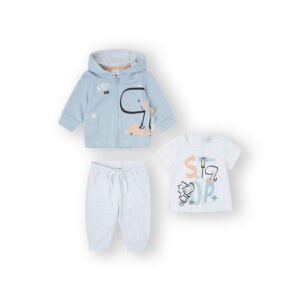 Conjunto menino "Dino" 3 Pçs Yatsi