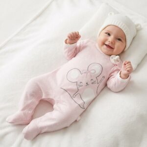 Babygrow "ratinho" algodão Yatsi