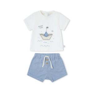 Conjunto menino "barquinho" 2 Pçs Yatsi