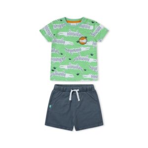 Conjunto menino "crocodilo" 2 Pçs Yatsi