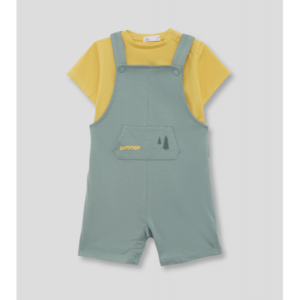 Conjunto Jardineira menino 2Pçs Street Monkey