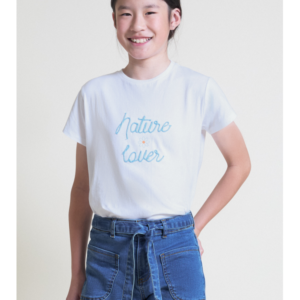 T-shirt menina "nature lover" Street Monkey