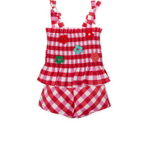 Conjunto "xadrez" Agatha Ruiz de la Prada