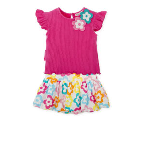 Conjunto "saia flores" Agatha Ruiz de la Prada