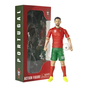 Figura Futebol Bernardo Silva Portugal 20cm