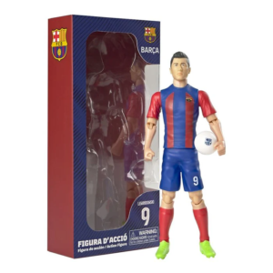 Figura Futebol Lewandowki FC Barcelona 20cm