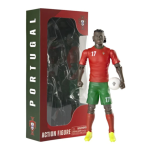 Figura Futebol Rafael Leão Portugal 20cm