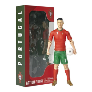 Figura Futebol Cristiano Ronaldo Portugal 20cm