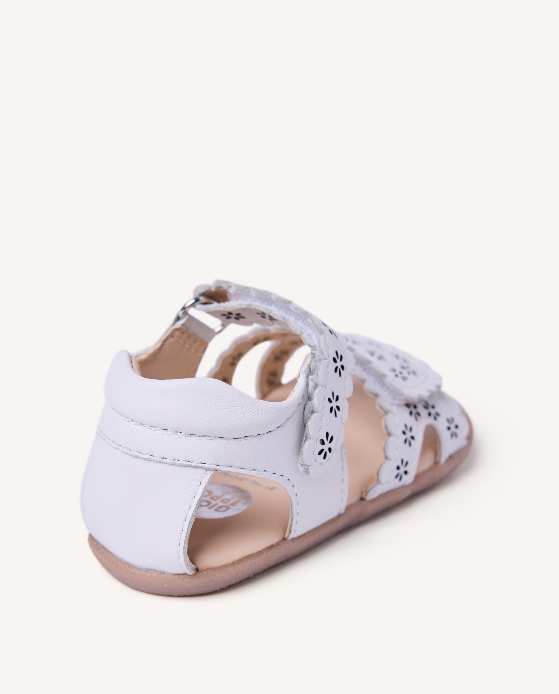 Sandálias bebé menina Barefoot em Pele Gioseppo - Image 5
