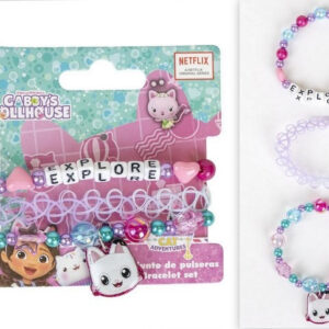 Set Pulseiras Gabby's Dollhouse